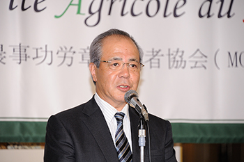 乾杯　田中 健一郎　新会長